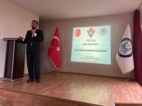 TÖREN, TÜBİTAK Bilim Söyleşilerinde Konuştu