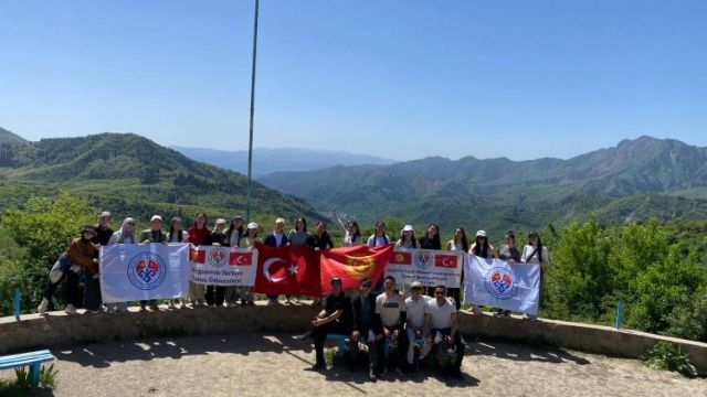 Tören, Oş-Calal-Abad-Özgen Eğitim Gezisine Katıldı